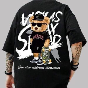 cotton oversize Graphic Printed Half Sleeves T shirt