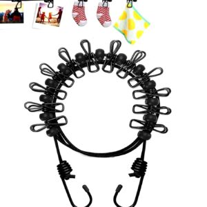 Clothing Line with 12 Clothes Clips - BUY 1 GET 1 FREE