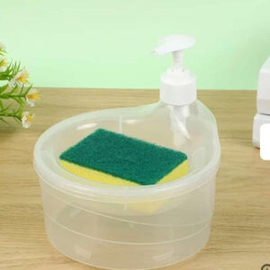 Kitchen soap Dispenser with FREE Sponge