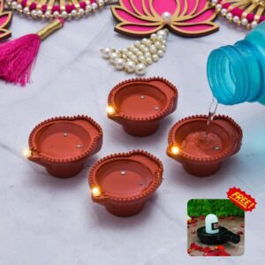 LED Light Water Sensor Diya | 🔥Free Water Sensing Shivling🔥